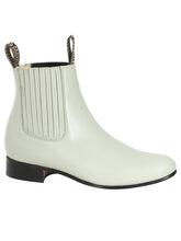 Load image into Gallery viewer, El Besserro Charro Boot - Leather Bone 201