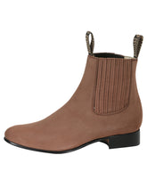 Load image into Gallery viewer, El Besserro Charro Boot - Nobuck Camel 204