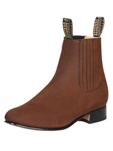 Load image into Gallery viewer, El Besserro Charro Boot - Nobuck Camel 204