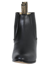 Load image into Gallery viewer, El Besserro Charro Boot - Leather Black 207
