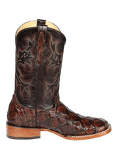 Load image into Gallery viewer, El General Men's Exotic Monster Fish Rodeo Boots - Brown 44116