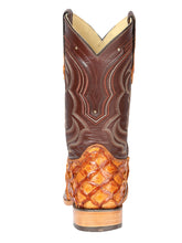Load image into Gallery viewer, El General Men's Exotic Monster Fish Rodeo Boots - Honey 44606
