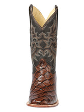 Load image into Gallery viewer, El Señor de los Cielos Men’s Rodeo Boot - Monster Fish Imitation Leather - Brown 44931