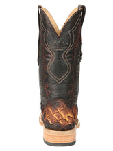 Load image into Gallery viewer, El General Men's Exotic Monster Fish Rodeo Cowboy Boots - Cognac 45085