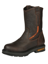 Load image into Gallery viewer, Buffalo & Bull Men’s Work Boots with Toe Cap Bovine Leather - Rino Moka 45260