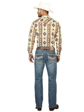 Load image into Gallery viewer, Centenario Men's Blue Denim with Embroidered Details 45314
