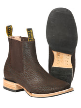 Load image into Gallery viewer, El General Men’s Ankle Boots - Bull Neck Leather Moka 45341