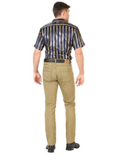 Load image into Gallery viewer, Centenario Slim Fit Denim Pants - Khaki 45542