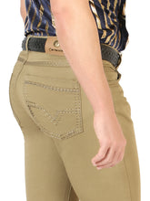Load image into Gallery viewer, Centenario Slim Fit Denim Pants - Khaki 45542