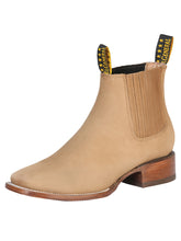 Load image into Gallery viewer, El General Men's Nobuck Ankle Boot - Nobuck Sand 126194