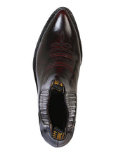 Load image into Gallery viewer, Cowboy Ankle Boot by El General - Chameleon Wine 179

