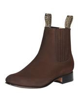 Load image into Gallery viewer, El Besserro Charro Boot - Dark Brown Nobuck 206

