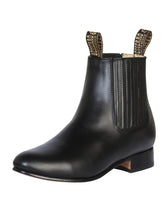 Load image into Gallery viewer, El Besserro Charro Boot - Leather Black 207

