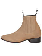 Load image into Gallery viewer, Canelo Charro Boot - Nobuck - Beige 230
