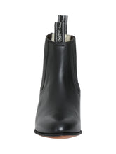 Load image into Gallery viewer, El Canelo - Charro Ankle Boot   - Atlas Black 232
