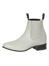 Load image into Gallery viewer, El Canelo - Charro Ankle Boot - Oyster 233
