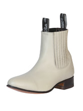 Load image into Gallery viewer, El Canelo - Charro Ankle Boot - Oyster 233
