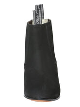 Load image into Gallery viewer, Canelo Charro Boot - Black Nobuck 3663

