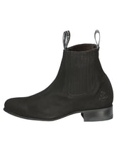 Load image into Gallery viewer, Canelo Charro Boot - Black Nobuck 3663
