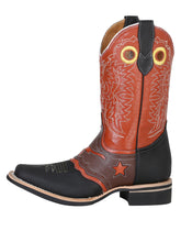 Load image into Gallery viewer, El General Rodeo Boot - Crazy Black 33305
