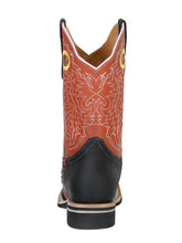 Load image into Gallery viewer, El General Rodeo Boot - Crazy Black 33305
