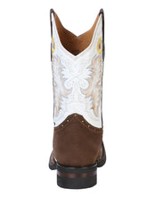 Load image into Gallery viewer, El General Rodeo Boot - Crazy Nobuck  Dark Brown 33313

