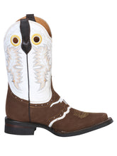 Load image into Gallery viewer, El General Rodeo Boot - Crazy Nobuck  Dark Brown 33313
