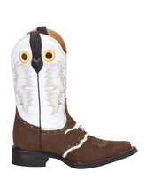 Load image into Gallery viewer, El General Rodeo Boot - Crazy Nobuck  Dark Brown 33313
