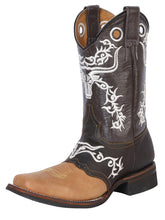 Load image into Gallery viewer, El General Rodeo Boot - Crazy  Honey/ Dark Brown 33316
