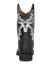 Load image into Gallery viewer, El General Rodeo Boot - Crazy Black 34313
