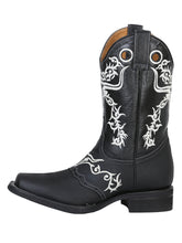 Load image into Gallery viewer, El General Rodeo Boot - Crazy Black 34313
