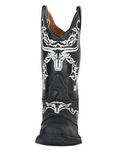 Load image into Gallery viewer, El General Rodeo Boot - Crazy Black 34313
