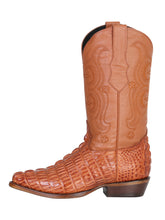Load image into Gallery viewer, Cowboy boot  El Senor de los Cielos - Caiman  - Cognac 40841
