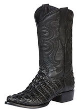Load image into Gallery viewer, Cowboy boot  El Senor de los Cielos - Caiman  - Black 40842
