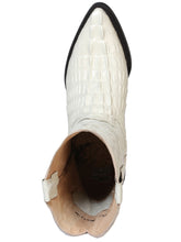 Load image into Gallery viewer, El Señor de los Cielos Men’s Western Boot - Caiman Tail Print Leather  - Bone 40845
