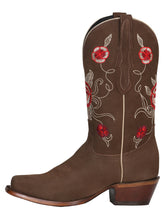 Load image into Gallery viewer, El General Rodeo Boot - Suede Camel 41784
