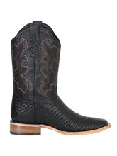Load image into Gallery viewer, El General Men’s Rodeo Boot - Embossed Woven Leather - Black  41790
