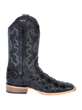 Load image into Gallery viewer, El General Rodeo Boot - Imit Pirarucu - Black 41792
