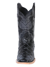 Load image into Gallery viewer, El General Rodeo Boot - Imit Pirarucu - Black 41792
