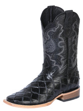 Load image into Gallery viewer, El General Rodeo Boot - Imit Pirarucu - Black 41792
