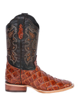 Load image into Gallery viewer, El General Rodeo Boot - Imitación  Pirarucu - Cognac 41793
