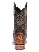 Load image into Gallery viewer, El General Rodeo Boot - Printed Caiman Light Brown 41794
