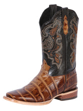 Load image into Gallery viewer, El General Rodeo Boot - Printed Caiman Light Brown 41794
