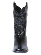 Load image into Gallery viewer, El General Men's Rodeo Boot - Imitation Lizard - Black 41904
