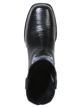 Load image into Gallery viewer, El General Men's Rodeo Boot - Imitation Lizard - Black 41904
