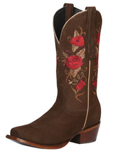 Load image into Gallery viewer, El General Rodeo Boot - Suede Brown 42025
