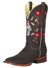 Load image into Gallery viewer, El General Women Rodeo Boot - Dark Brown 42974
