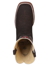 Load image into Gallery viewer, El General Womens Rodeo Boot- Suede Dark Brown 42978
