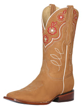 Load image into Gallery viewer, El General Womens Rodeo Boot - Nobuck Peach 42979
