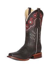 Load image into Gallery viewer, El General Womens Rodeo Boot- Dark Chocolate 42981
